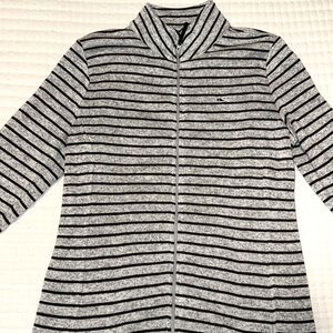 Vineyard Vines Striped Zip-Up